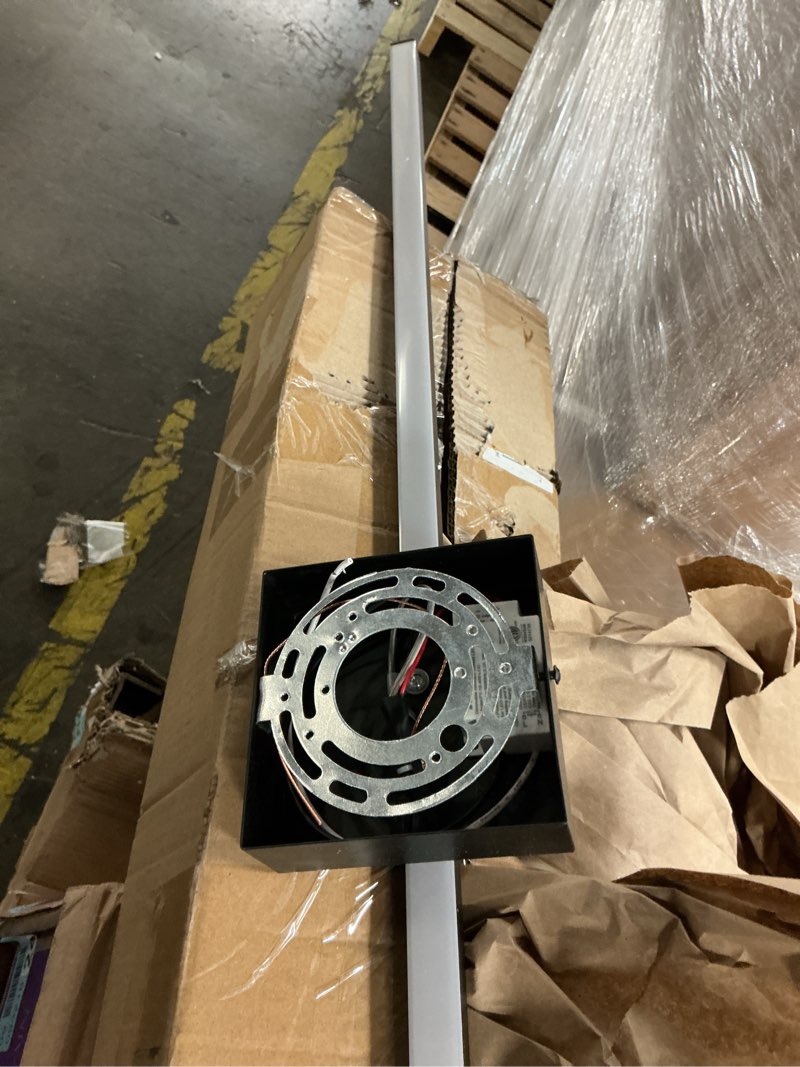 Condition photo showing As Is for linear integrated led wall sconce light 