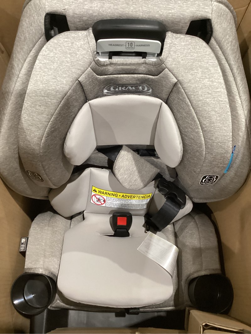 Condition photo showing Good Condition for graco extend2fit 3-in-1 convertible baby car seat, rear and forward facing, adjustable extension panel for extra legroom, ashten 3-in-1 with booster mode ashten 2.0