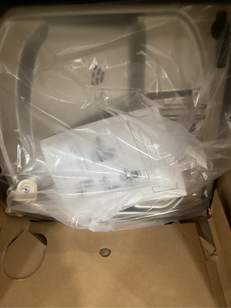 Condition photo showing As Is for elkay lzs8wssp enhanced bottle filler & single ada cooler refrigerated stainless high capacity lead drop down wrapper incomplete 
