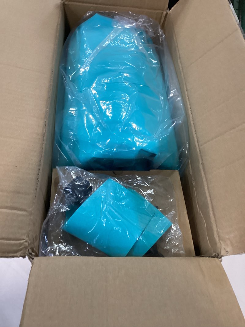 Condition photo showing Good Condition for GLANT Air Mat Tumble Track AirSpot - Gymnastics Training Springboard - Round Inflatable Springboard Air Roller-Mint Green?WIth Pump? (Diam)23.6in*?H?39.4in