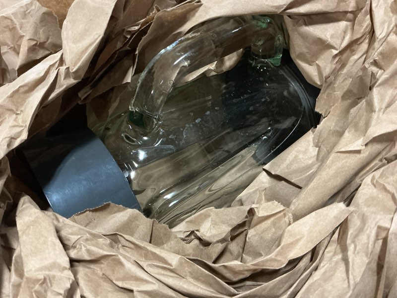 Condition photo showing As Is for Black+Decker Quiet Blender with 6-Cup Cyclone Glass Jar, 3 Speeds + 3 Functions & Serrated Blade Technology for Faster Blending, Pulse Button and 24-oz Personal Jar, 900W