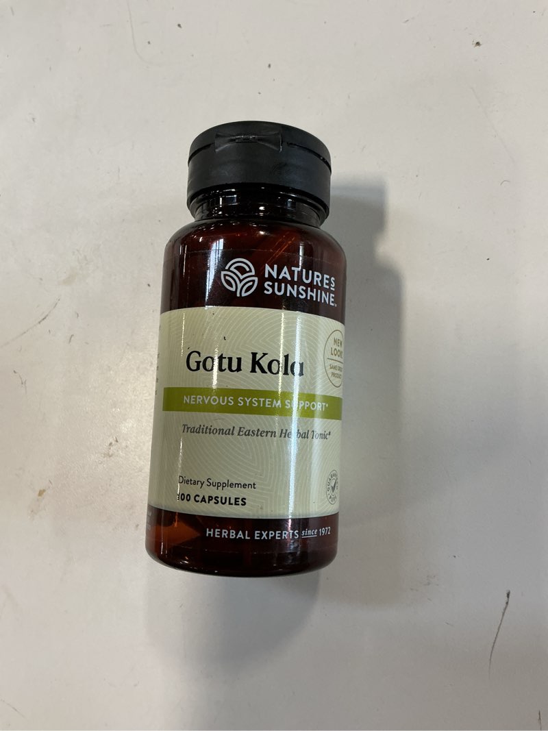 Natures sunshine Gotu kola ( 100 cap) ( BB 03/2020)( 2 pack) 