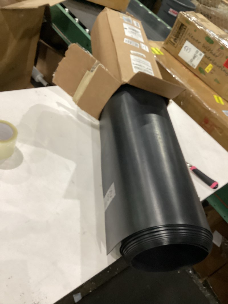 Condition photo showing New/Like New for tree root barrier roll, hdpe plastic root barrier shield for trees aspens invasive roots, puncture resistant easy install landscape barrier for yard garden 30inx25ft - 62.5mil 30in deep 25 feet long