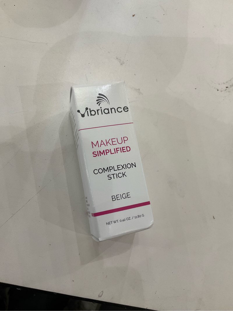Condition photo showing New/Like New for Vibriance Complexion Sticks - Foundation for Mature Skin - Sheer, Buildable Coverage Face Makeup Foundation for Older Women - 3-in-1 Base, Contour, Concealer - Beige 02 Beige 1.92 Ounce (Pack of 1)