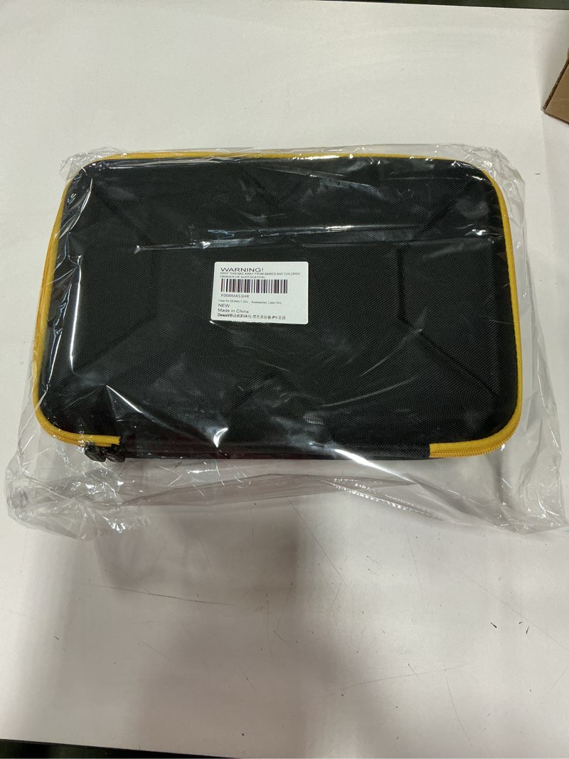 Condition photo showing New/Like New for Case for DEWALT 20V Max XR Cordless Router- DCW600B for MtiolHig for Makita Woodworking Tools with Strap, Compact Router Accessories Storage Bag for Battery, Charger, Bits (Box Only) Black