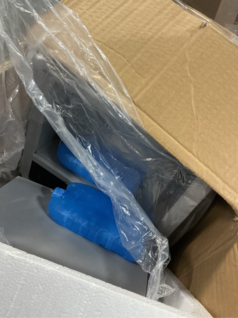 Condition photo showing Good Condition for evaporative air cooler with remote & timer, 2200+ cfm portable fan that blows cold air for large room, home office, bedroom - 2.1gal high-capacity tank, 3 modes, whisper quiet 30db & sleep mode white