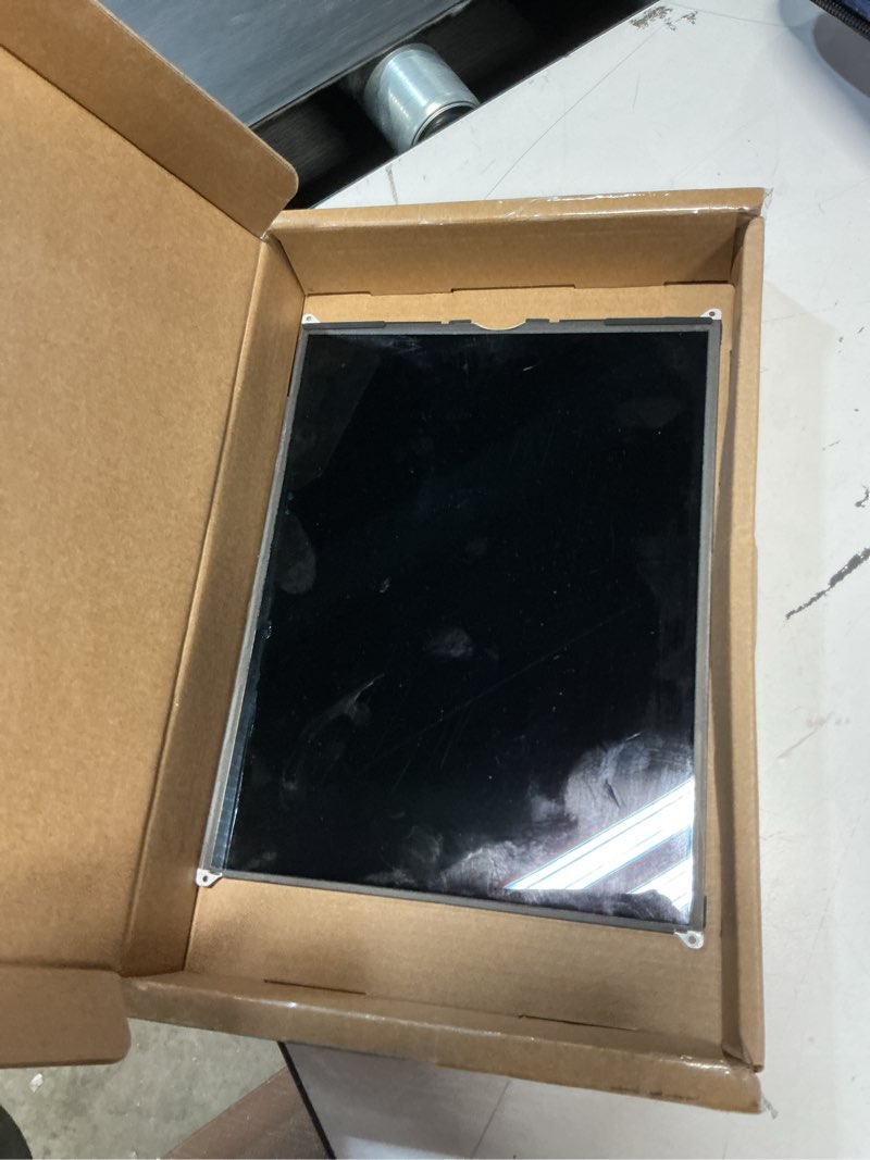 Condition photo showing As Is for new lcd for ipad 7th 8th 9th gen 10.2" a2197 a2200 a2198 a2603 a2604 display lcd screen replacement with upgraded repair tools kit-no touch screen,only lcd