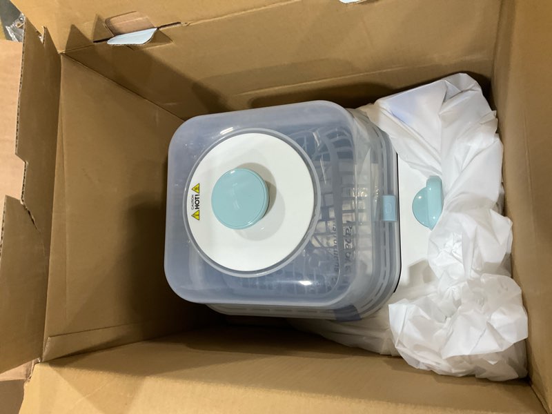 Condition photo showing Good Condition for papablic bottle washer pro, bottle washer & sterilizer & dryer, 4-in-1 sanitizer for bottles, pump parts, c-section& baby essentials - quick & clean with 60 detergent tablets white