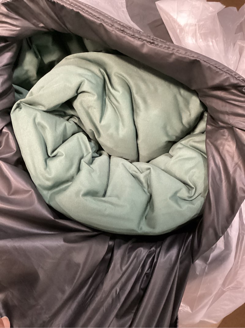Condition photo showing Good Condition for acacia 4" thick self inflating sleeping pad with foam, innovative y-shaped telescopic structure, ultraportable camping air mattress with pump sack, easy roll up sleep bed for travel tent car queen green