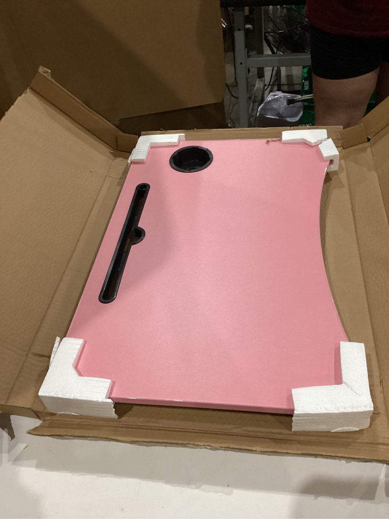Condition photo showing Good Condition for boj portable foldable laptop table with cup slot and an ipad slot, computer desk, folding portable s