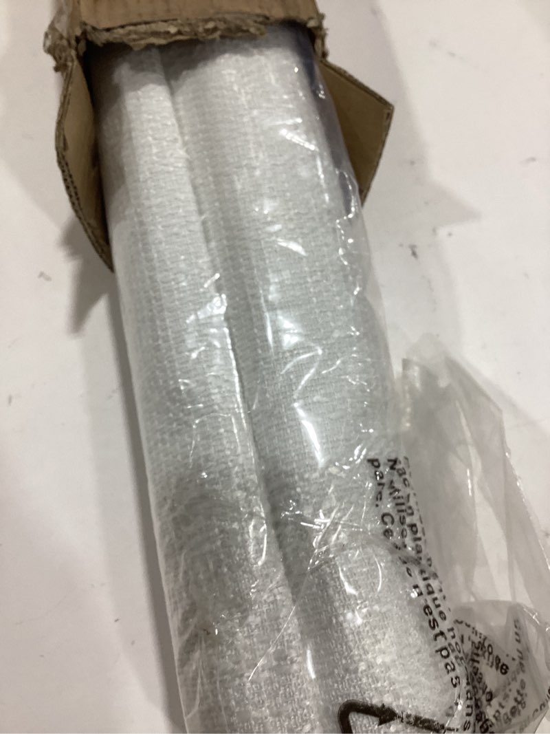 Condition photo showing Good Condition for unishades no tools no drill cordless roman shades for indoor windows 100% blackout, for window size 27" w × 64" h white white 27" w × 64" h