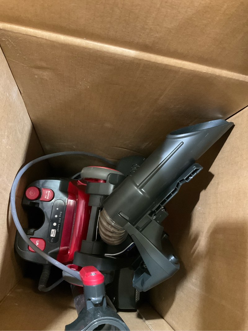 Condition photo showing As Is for kenmore intuition bu4020 bagged upright vacuum pet friendly lift-up carpet vacuum cleaner 2-motor power suction with hepa filter, pet handi-mate, 3-in-1 combination tool for carpet, floor, pet hair
