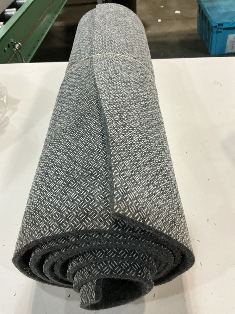 Condition photo showing As Is for veken non slip cushioned rug pad gripper, felt and silicone backing, carpet liner for hardwood floors and finishes, under area rugs anti skid mat, keep rugs safe and in place, 2 x 3 ft 1/8 inch thick 2' x 3' (rectangular) 1/8" thick