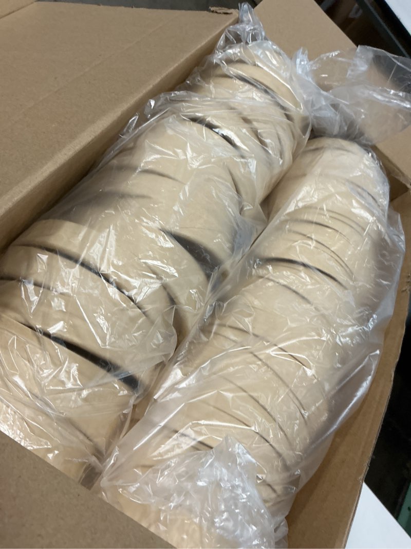 Condition photo showing Good Condition for Fulmoon 100 Pack Paper Soup Containers with Lids Disposable Paper Food Containers with Vented Lids Kraft Ice Cream Bowls Soup Cup Ice Cream Cups for Restaurants(8 oz,Brown) Brown 8 oz