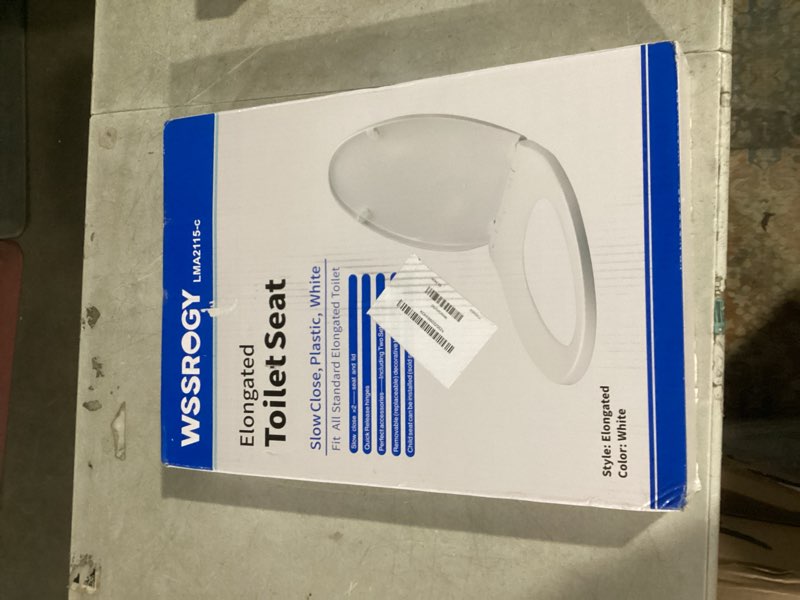 Condition photo showing Good Condition for bemis 1500ec 390 lift-off wood elongated toilet seat, cotton white (pack of 1)