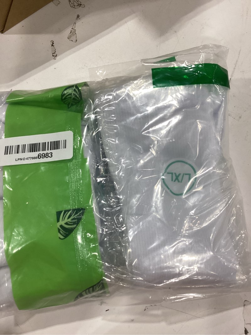 Condition photo showing Good Condition for 4 pairs compression socks for women circulation-best support for nurses,running,athletic,travel 03-white large-x-large
