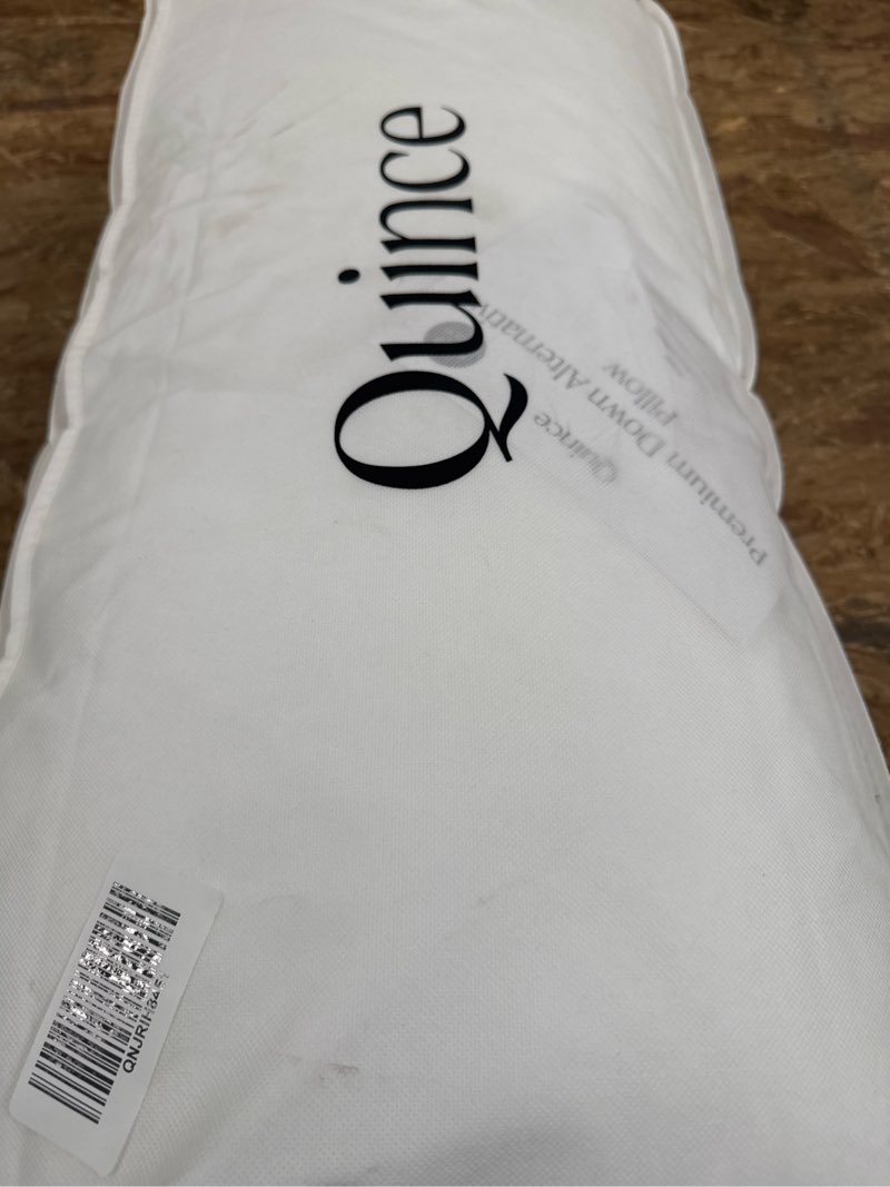 Condition photo showing Good Condition for premium down alternative pillow, king, firm/extra firm