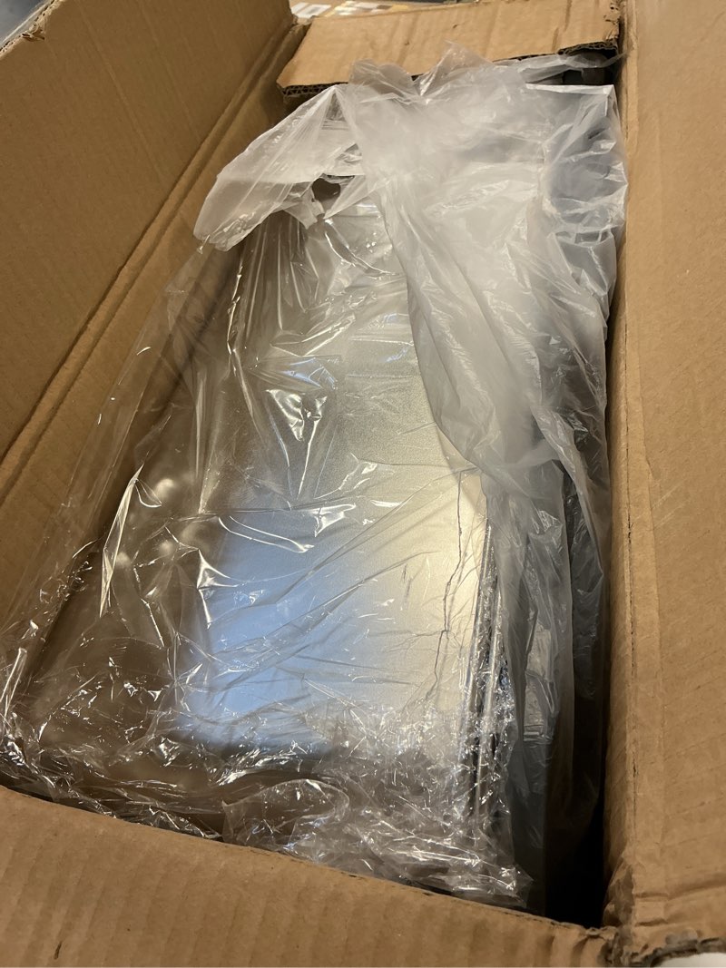 Condition photo showing Good Condition for Stainless Steel Litter Box for Pine Pellet Cat Non Clumping Litter System | XXL Sifting Cat Box with Lid for Big Cats | High Sided, Anti-Urine Leakage | Non-Stick Bottom XX-Large Dark Gray