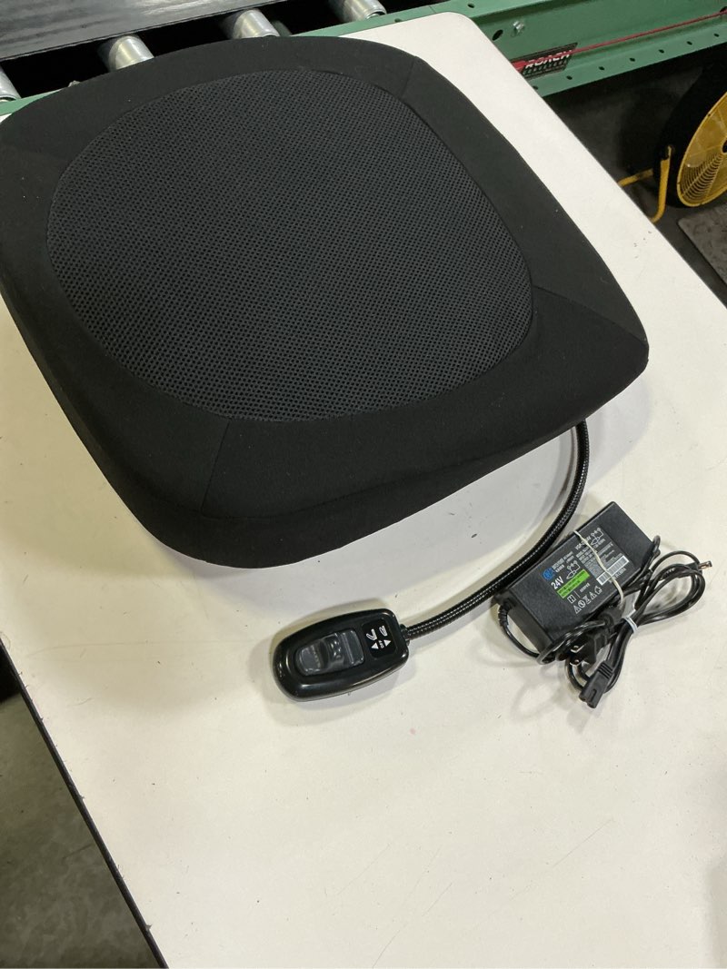 Condition photo showing Good Condition for electric uplift seat assist cushion, portable sofa chair seat power up lifting cushion elderly standing up aid, support up to 300 lbs