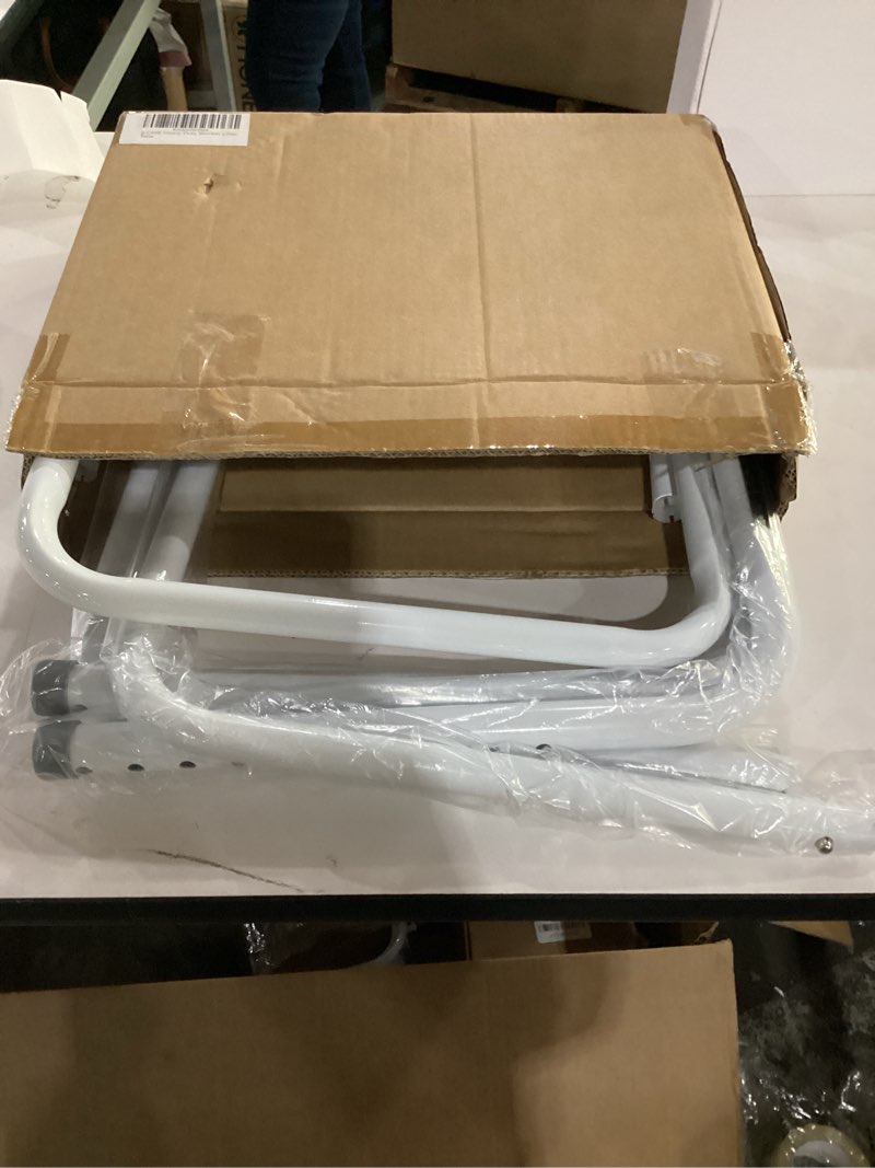 Condition photo showing As Is for jj care blanket lifters for feet - steel and aluminum blanket lifter for foot of bed - adjustable blanket lifter 20 to 28 inches for elderly, foot cramping, surgery recovery, and arthritis regular