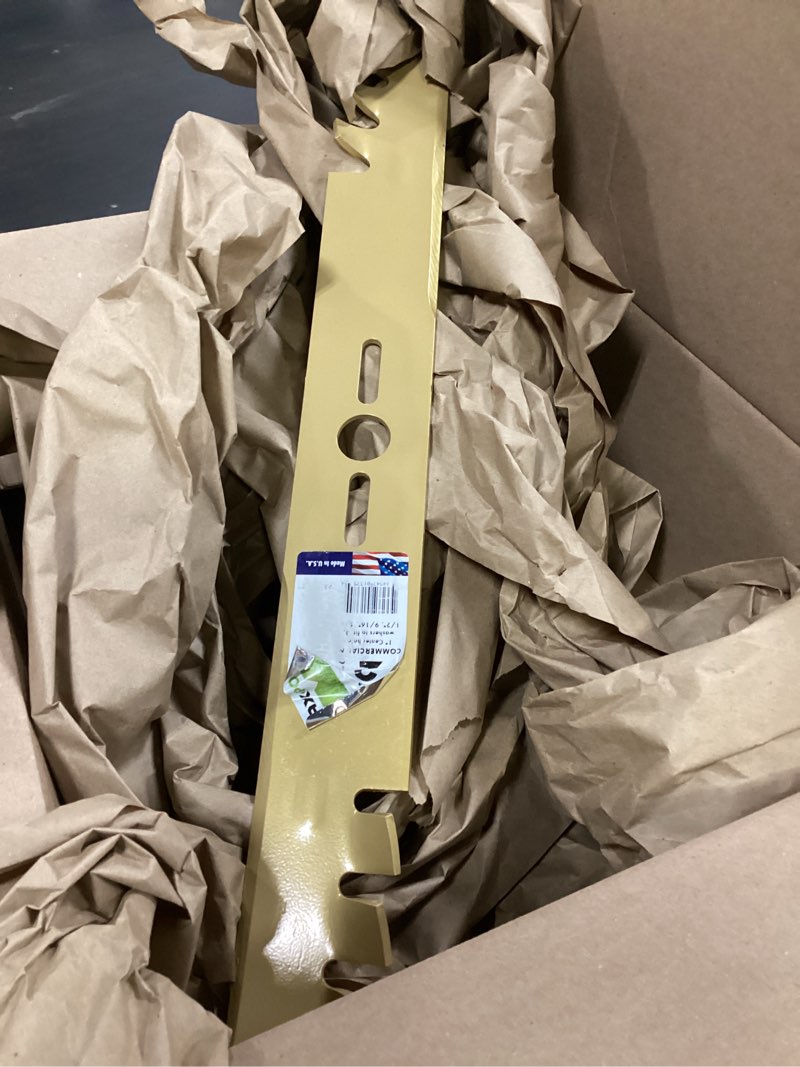 Condition photo showing Good Condition for maxpower 331981b 21-inch universal gold metal mulching lawn mower blade