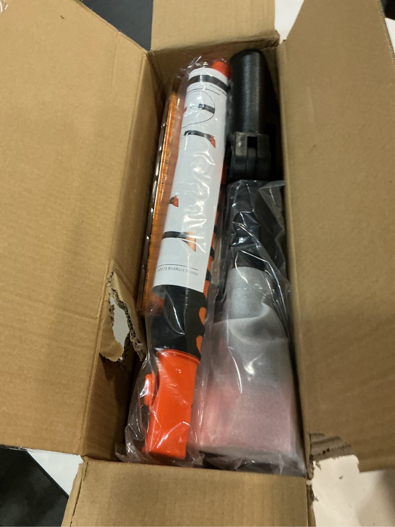 Condition photo showing New/Like New for 39" Extendable Snow Brush with Detachable Ice Scraper | 11" Wide Squeegee & Bristle Head | Lightweight Aluminum Body with Ergonomic Grip | No Scratch Winter Cleaning Tool for Cars & SUVs