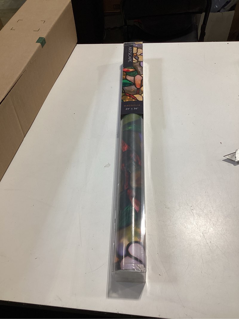Condition photo showing Good Condition for artscape 01-0113 decorative window film, 24 inch x 36 inch (pack of 1)