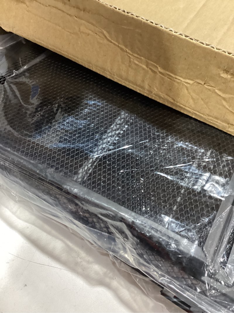 Condition photo showing Good Condition for gawerk letter tray organizer, mesh desk file organizer with 3 paper trays and 2 vertical upright section, blank black