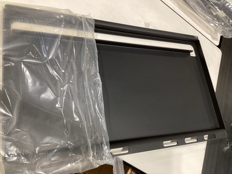 Condition photo showing Good Condition for weber rust?resistant outdoor griddle insert, full?size – pre-seasoned carbon steel griddle for genesis 400 series gas grills 32.7" x 18.7" x 1.2"