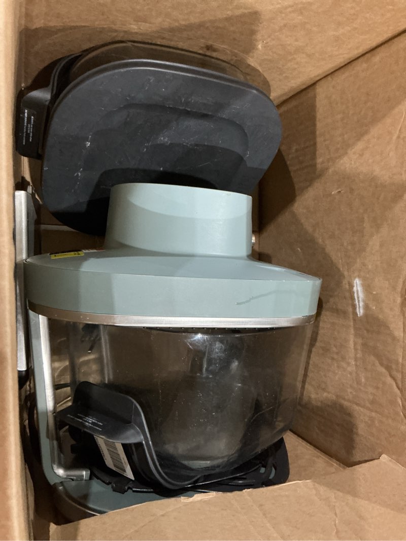 Condition photo showing Good Condition for ninja crispi pro 6-in-1 glass air fryer | 450°f, nontoxic, 6qt & 2.5qt containers & lids | microwave, freezer, dishwasher safe | max crisp, air fry, bake, roast, recrisp, dehydrate | ash grey, as101dg