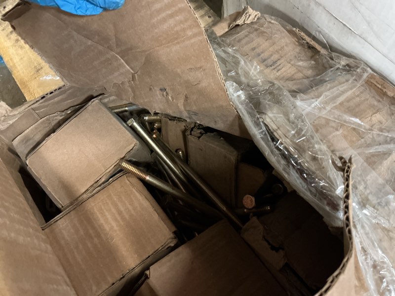 Condition photo showing As Is for Hard-to-Find Fastener 014973252465 Grade 8 Coarse Hex Cap Screws, 3/8-16 x 6, Piece-27, Yellow
