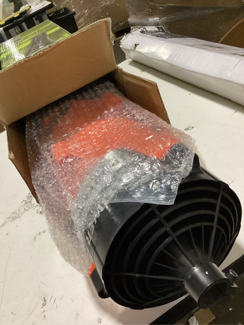 Condition photo showing As Is for replacementparts blower attachment compatible with ux60 ux01g dux18 ex2650l hcouple shaft power head oem 191p72-3 ub401mp