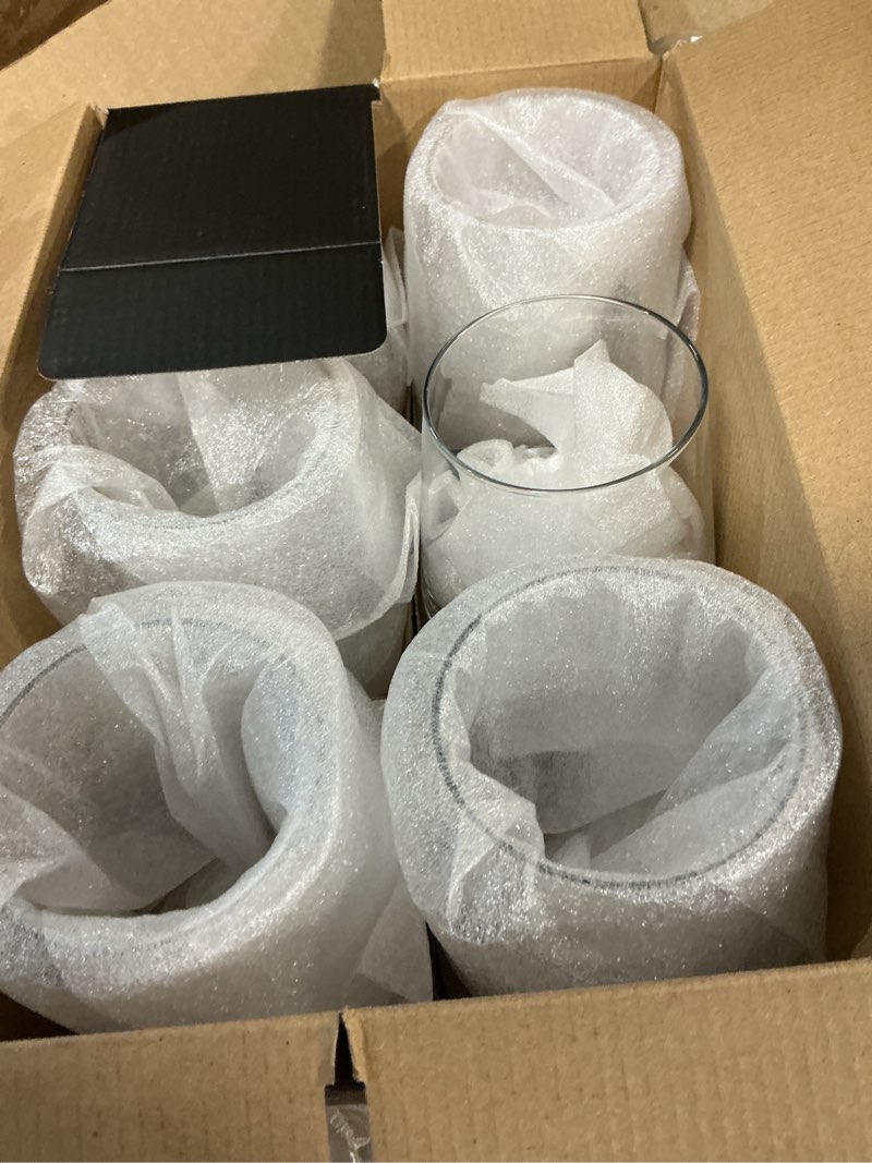 Condition photo showing New/Like New for krosno water drinking glasses, set of 6, 13.5 oz, splendour collection, elegant tumbler collection, ideal for everyday use and entertaining, lead-free crystalline, dishwasher safe, made in europe water 13.5 oz (set of 6)