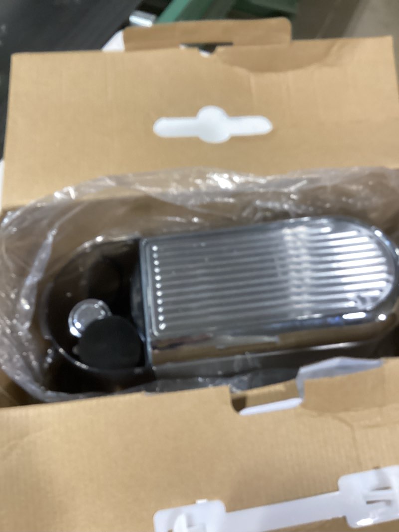 Condition photo showing As Is for Espresso Machine 20 Bar, Compact Espresso Maker, Stainless Steel Expresso Coffee Machines with Steam Milk Frother & 34oz Removable Water Tank for Home Latte, Cappuccino, Silver