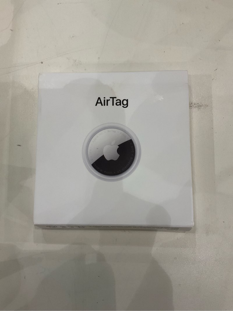 Condition photo showing New/Like New for Apple AirTag. Keep Track of and find Your Keys, Wallet, Luggage, Backpack, and More. Simple one-tap Set up with iPhone or iPad Single