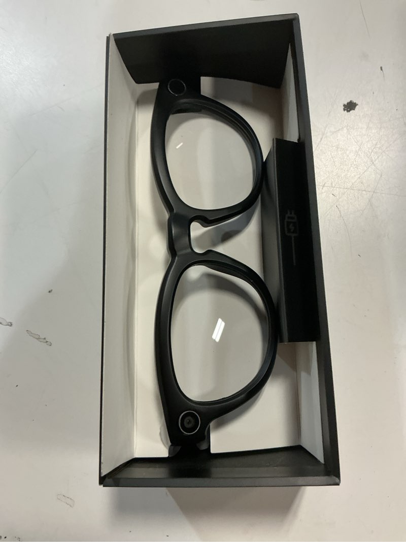 Condition photo showing Good Condition for upgraded ai smart glasses with camera 8mp hd1080p video glasses with camera and audio -video recording glasses with audio, video glasses, real-time translation (carbon black)