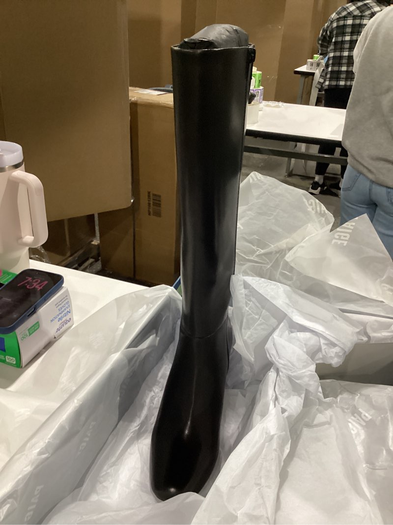 Condition photo showing Good Condition for PAIGE womens Katy Tall Boot 7 Black