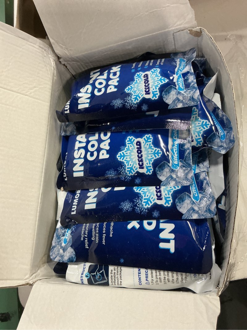 Condition photo showing Good Condition for 30 pack instant ice packs, 4"x6" ice packs for injuries disposable, ice pack for toothache, headache and swelling, for athletes and outdoor activities 30p