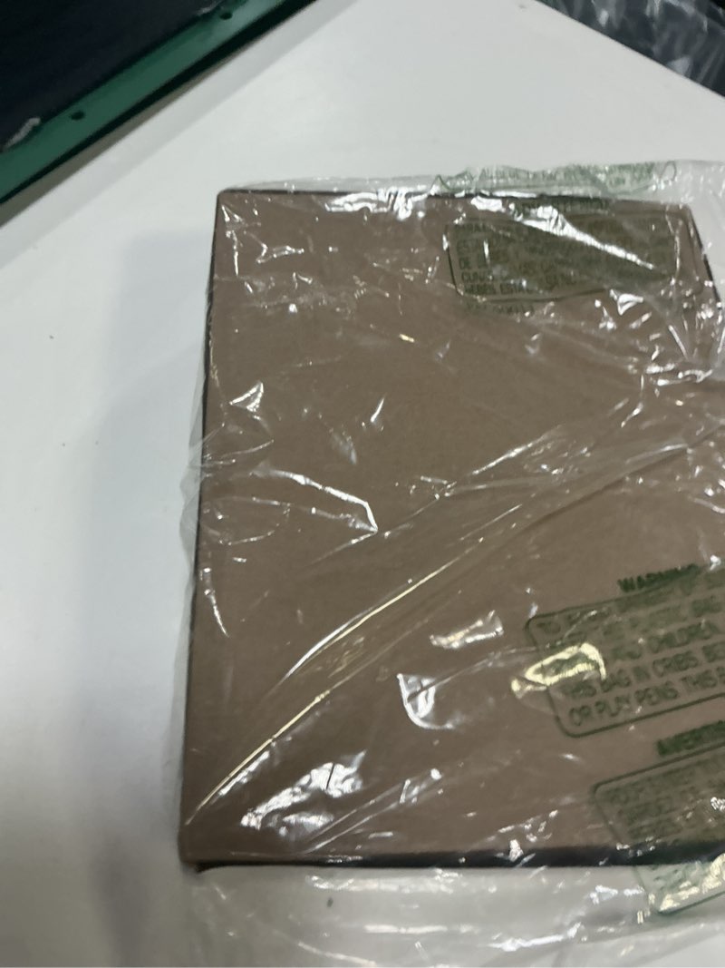 Condition photo showing New/Like New for amazon basics #10 security-tinted self-seal business envelopes with left window for invoices and documents, white, 500-pack peel & seal (tinted left window)