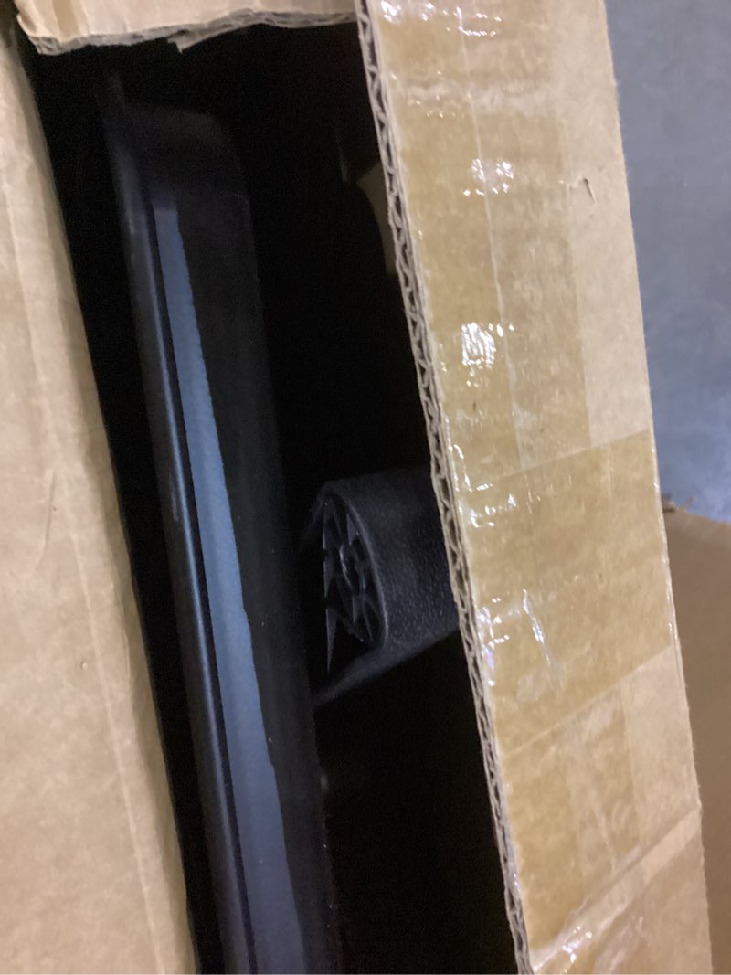 Condition photo showing As Is for Salon Tray on Wheels - Premium Aluminum Tattoo Tray Rolling Trolley - Adjustable Salon Service Rolling Tray Hairdresser Cart with Clinic Spa Rolling Tray Wheels (Black)