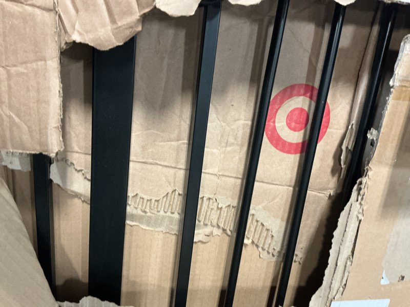 Condition photo showing Good Condition for 36" Extra Tall Baby Gate for Stairs, 29.5-40.5" Wide Dog Gate for Doorways, Walk Thru Auto Close Metal Pet Gate for The House, Stairs and Doorways, Child Gate Pressure Mounted Dog Gate Indoor - Black Black 29.5-40.5"W x 36"H