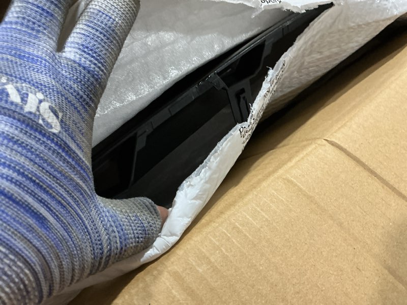 Condition photo showing Good Condition for front bumper grille for infiniti g37 g25 2010 2011 2012 2013 q40 4 door sedan black grill