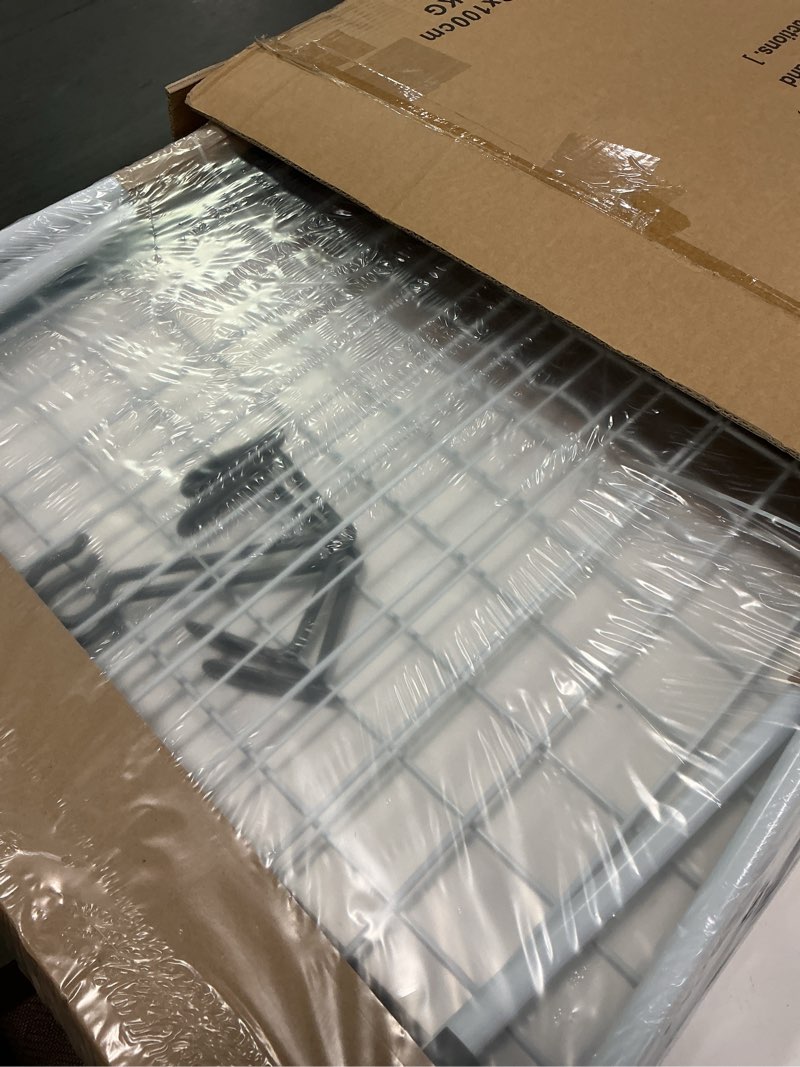 Condition photo showing New/Like New for Clothes Drying Rack, Foldable Laundry Rack for Indoor Outdoor, 10pcs Sock Clips, Collapsible Space-Saving Drying Rack for Clothes Towels Dolls, White