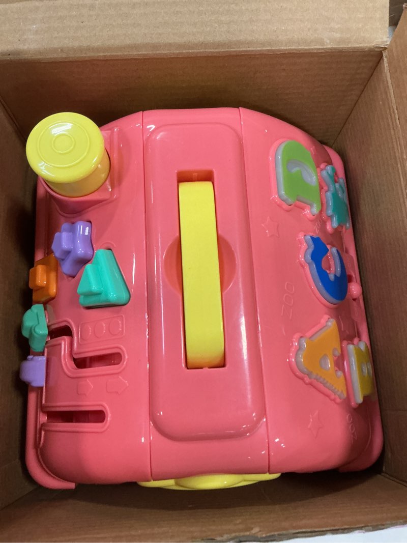Condition photo showing Good Condition for Montessori Toys for 1 Year Old Girl Gifts, 12-in-1 Musical House Toddler Learning Toys for 1-2, 1st First Birthday Gifts for Girls and Boys Baby 6-12 12-18 6-24 Months Pink