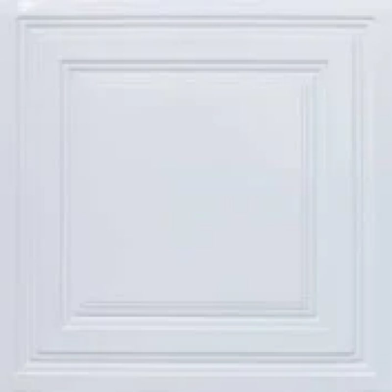 Art3d PVC Ceiling Tiles, 2'x2' Plastic Sheet in White (12-Pack)