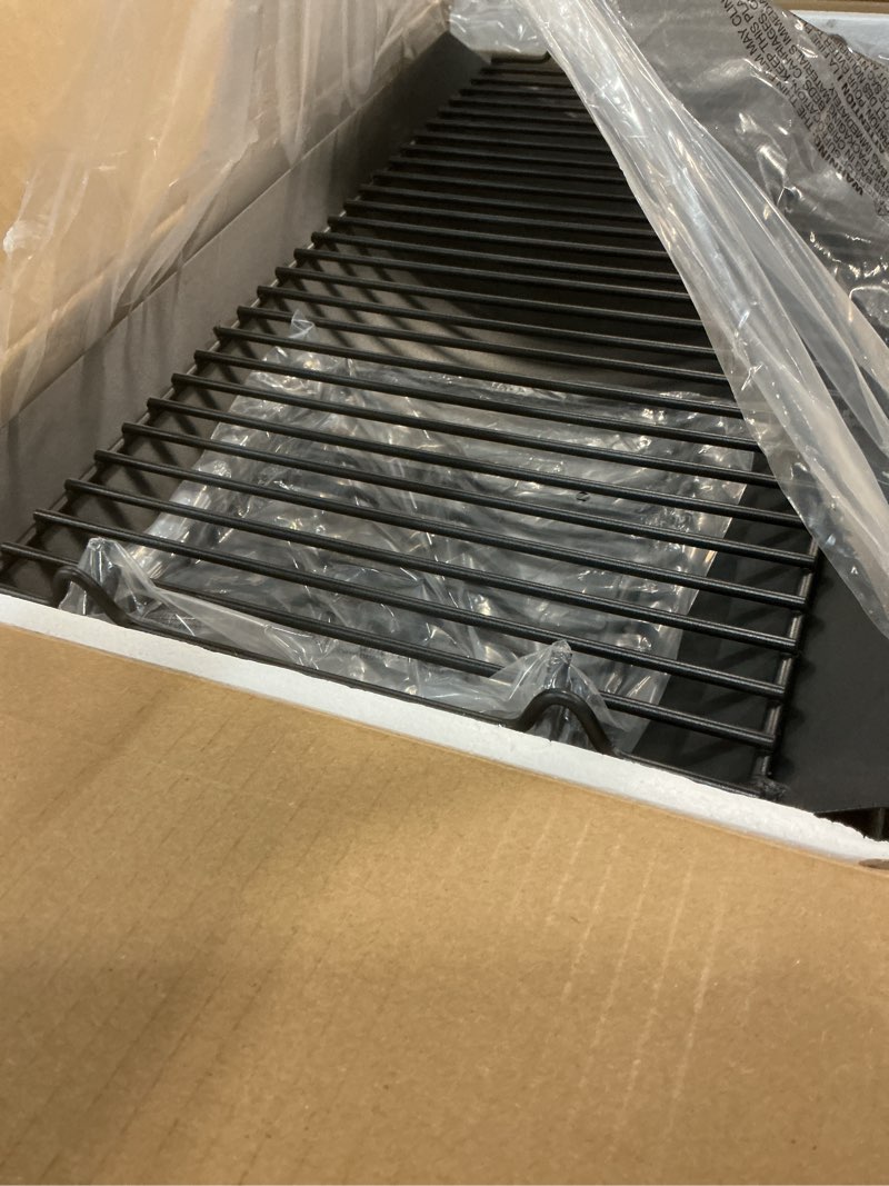 Condition photo showing New/Like New for uniflasy 20 inches ash pan replacement for chargriller 5050, 5072, 5650, 2123, 2223, 2823 charcoal grills,char-griller grill grate model 200157,chargriller replacement part with 2pcs fire grate hanger 20"