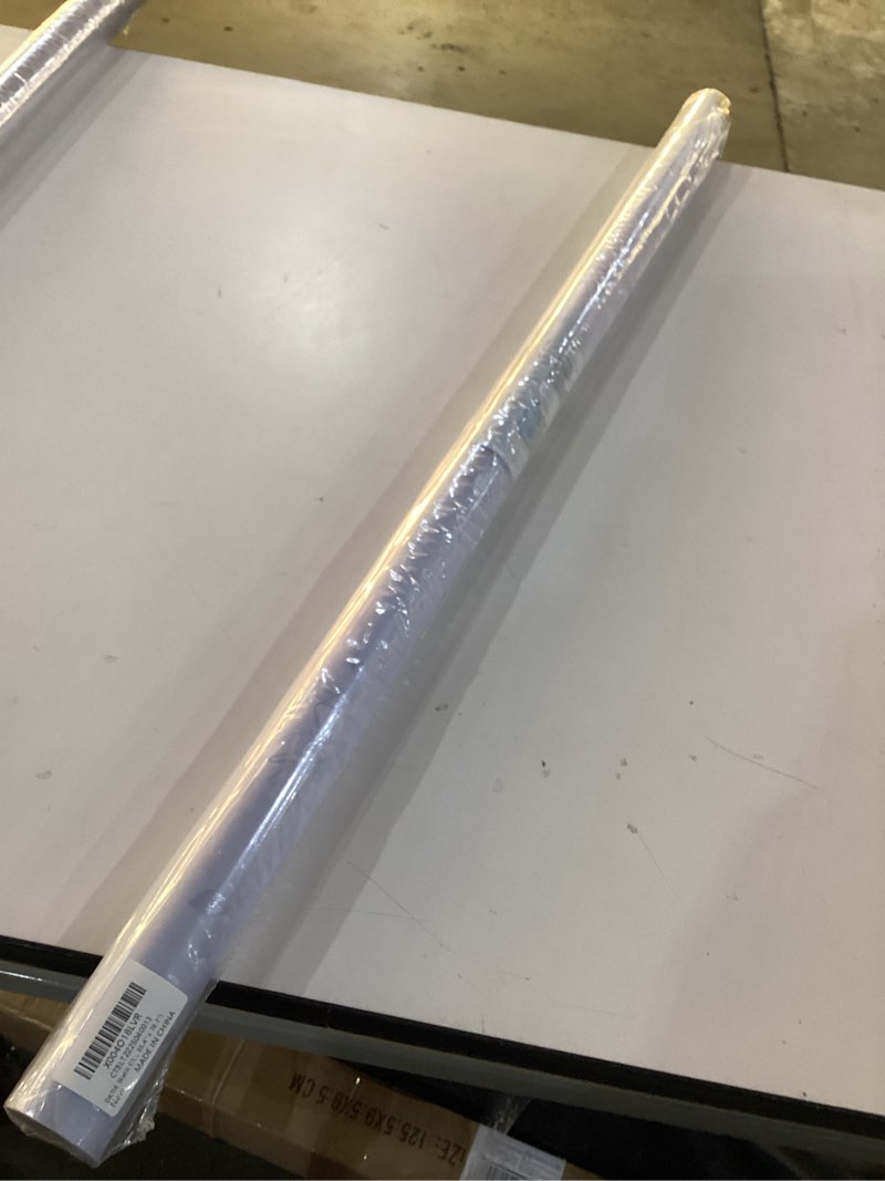 Condition photo showing New/Like New for DKTIE Static Cling Etched Faux Stained Glass Window Privacy Film Decorative Films with Rainbow Effect Two-Way Privacy Day and Night Door Window Covering (W639, 17.7in X 78.7in) W639 17.7in X 78.7in