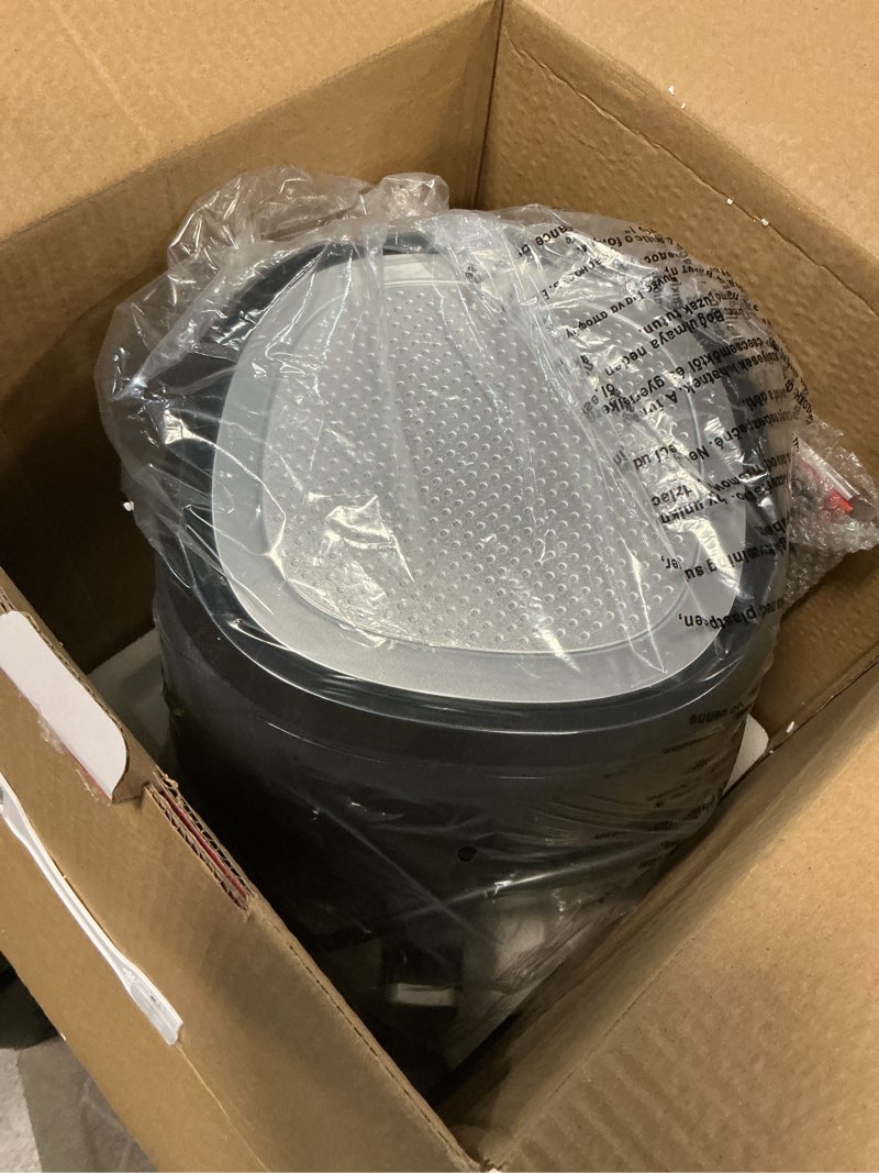 Condition photo showing Good Condition for Gourmia Air Fryer Oven Digital Display 4 Quart Large AirFryer Cooker 12 1-Touch Cooking Presets, Black and Stainless Steel Accents Fry Force GAF486 4 Quart Black