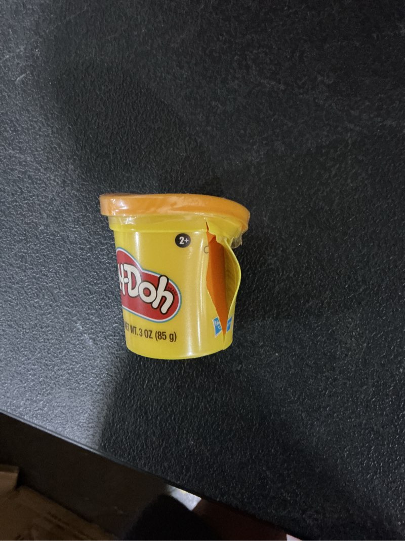 Condition photo showing As Is for play-doh modeling compound 36-pack case of colors, non-toxic, 3 oz cans