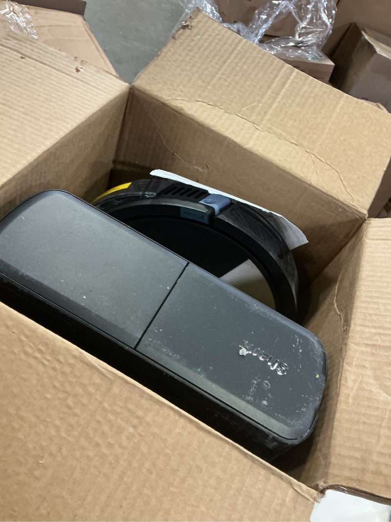 Condition photo showing As Is for Shark Robot Vacuum & Mop Combo, Powerful Suction, Matrix Plus, 60-Day Debris Capacity, HEPA Bagless Self Empty Base, Sonic Mopping, Home Mapping for Pet Hair - Carpets & Hardfloor, AV2610WA